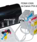 Fenix CISS PGI-2500 brez črnila za tiskalnike Canon Maxify iB4050, Maxify MB5050, MB5350 (PGI2500) polnilo, laser, tiskalnik, trgovina, polnilo, nakup
